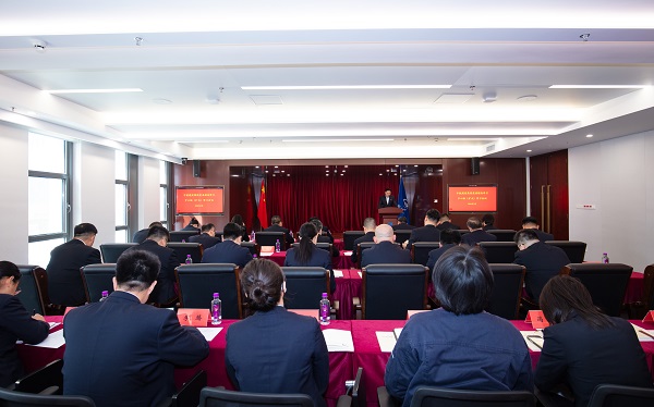 米兰官方网站-米兰（中国）召开党委理论学习中心组（扩大）三月学习会暨党支部书记述职评议会